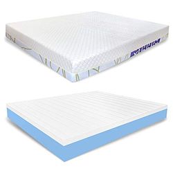 miasuite i dreams Italian Double Memory Foam Mattress, Fabric Thermoregulator Coolmax, Medical Device, 170 x 200 x 22 cm