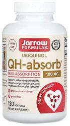 Jarrow Formulas - Ubiquinol QH-Absorb | 100 mg for Cellular Energy and Heart Health - 120 softgels