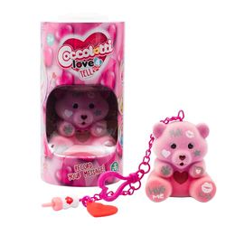 Coccolotti, Ourson intéractif Love & Tell, Effets sonores et Lumineux, Modèle Valentine, pour Les Enfants dès 3 Ans, CCL156