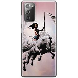 ERT GROUP etui na telefon Samsung GALAXY NOTE 20, case oryginalny i oficjalnie licencjonowany przez DC, wzór Wonder Woman 002, optymalnie dopasowane, plecki z TPU