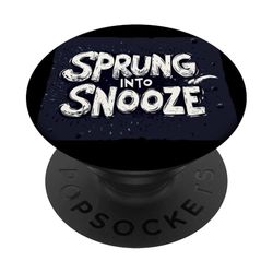 Divertente emblema Snooze PopSockets PopGrip Adesivo