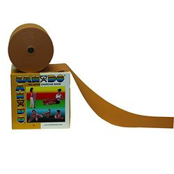 CanDo Trainingsband/gymnastiekband, lengte 46 m, oefenband - latexvrij, goud (ultra zwaar)