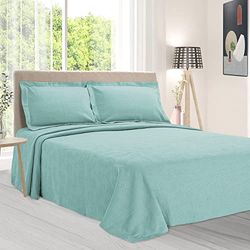 Superior Sprei, Katoen, Aqua, King