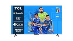 TCL 55P639, TV 55”, 4K HDR, Ultra HD, Google TV con design senza bordi (HDR 10, Game Master, Dolby Audio, compatibile con Assistente Google e Alexa)