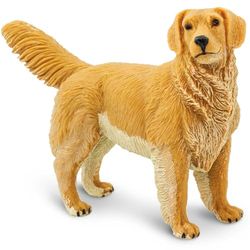 Safari Ltd Cane Golden Retriever 9.4 cm | Figure di cani e gatti | Giocattoli per bambini | Non tossico e privo di BPA | Adatto per bambini dai 3 anni