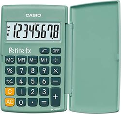 Casio LC-401LV-GN-BOITE Calcolatrice Scuola Primaria Verde