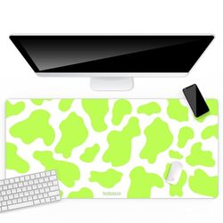 BABACO De officieel gelicentieerde grote bureauonderlegger Animals 007 Green 80x40cm