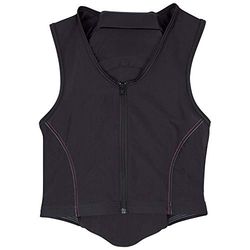 PFIFF 102842 Protection dorsale pour enfant Motif ange gardien Noir/rose Taille L