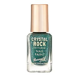 Barry M Cosmetics Crystal Rock Textured Nail Paint - Emerald Green