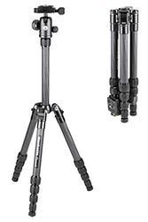 Manfrotto MKELES5CF-BH - Trípode element traveller pequeño con rótula de bola, fibra de carbono