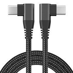 BIBTIM Cable USB C a USB C de 3M, 3-Pack, Cable de carga USB 2.0 Tipo C de 60 W, compatible con MacBook iPad Air 5 Pro 2021 Galaxy S22 S21 Ultra S20 FE S10 A12 Mi 11 Note 10 Pixel 6 5 4a