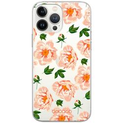 ERT GROUP mobiltelefonfodral för Samsung F62 / M62 originalt och officiellt licensierat Babaco mönster Flowers 014 optimalt anpassad till formen på mobiltelefonen, gedeeltelijk transparant