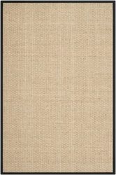 Safavieh NF114 Tapis d'intérieur rectangulaire tissé en Fibre Naturelle pour Salon, Chambre à Coucher ou Tout Espace intérieur 152 x 244 cm