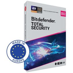 Bitdefender Total Security | 10 appareils | 2 ans | PC/MAC/android | Code envoyé par la poste