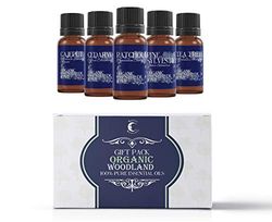 Essential Oil Starter Pack - Oli organici del bosco - 5 x 10 ml - 100% puro