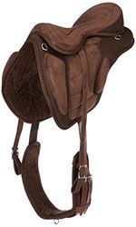 Cwell Equine New Synthetic All Purpose Treeless Saddle BROWN Sizes 16"/16.5"/17" 17.5" (16")