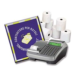 Lot de 50 rouleaux thermiques, 79,5 x 80 m approuvés pour enregistreur de caisse, papier thermique 1 ^ qualité