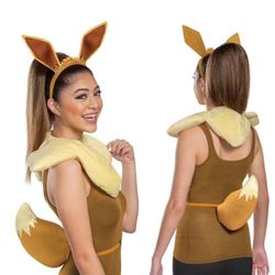Disguise The Pokemon Adult Eevee Accessory Kit Standard