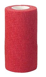 Kerbl EquiLastic självhäftande bandage, röd, 10 cm bred