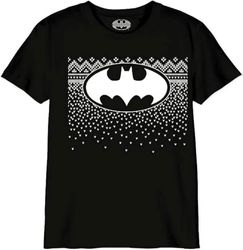 DC Comics Bobatmbts052 Camiseta, Negro, 12 años para Niños