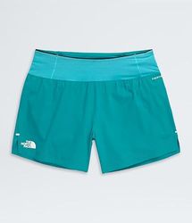 THE NORTH FACE NF0A8BB75A2 W Summit PACESETTER 5IN Short Pantaloncini Donna Galactic Blue-Deep Teal Taglia S