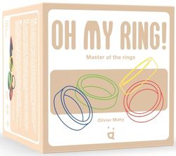 Helvetiq- Oh My Ring - Jeu de rapidité pour Toute la Famille - Jeu de dextérité avec des Anneaux - 99930