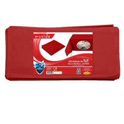 I CASAMICI ITALIA SRL (AMI) Movida Nappe TNT 1 x 1 m 25 pièces Bordeaux, comme sur la photo