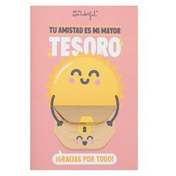 Mr. Wonderful - Postcard - Your friendship is my greatest treasure, thank you for everything! - Friendship themed postcard - Includes envelope