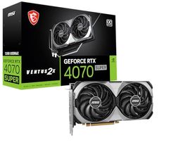 MSI VENTUS GeForce RTX 4070 SUPER 12G 2X OC NVIDIA 12 Go GDDR6X