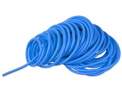 Gima - Slang van elastisch latex, lengte 25 m, wanddikte 3 mm, weerstandsgraad heavy, kleur blauw.