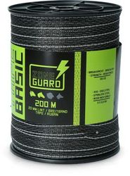 ZoneGuard Fournitures De Soins De Santé 20 mm Ruban De Base D'escrime Noir 200 M