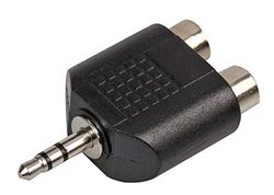 Pro Signal PSG08577 2 Phono To 3.5mm Stereo Jack Plug Adaptor