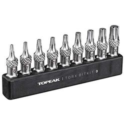 TOPEAK Torx BitKit 9 Tools Adulte Unisexe, Multicolor, Taille Unique