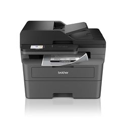 Brother DCPL2665DW Stampante Multifunzione Laser Monocromatica 3 in 1, 34 ppm, Stampa Fronte Retro Automatica, Display Touchscreen da 6.8 cm, Colore Nero