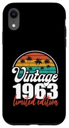 Limited Edition 1963 Birthday 1963 Born 1963 Case for iPhone XR