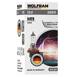 Wolfram NEW GEN SILVER, SOCKET HALOGEN BULB H11, 12V, 55W, 29311, folding box (1 lamp)