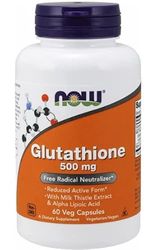 Now Foods Glutathion 500mg 60 Gélules végétaliennes