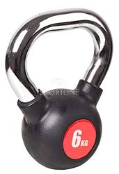 HMS Unisex's 17-64-061 5907695524154 CAST IJzeren Kettlebell, Zwart, One Size
