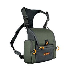 SPIKA Camo Hunting Chest Pack Voorzakje Bino Rugzak Verstelbare Vest Tassen - S, legergroen, S