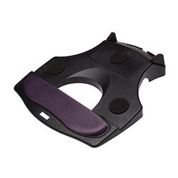 Contour Ergonomics Laptop Stand with Integrated Wrist Rest - Black