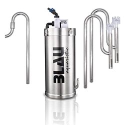 Blau Aquaristic Stainless Steel Filter SSF·2654+ Ingressi e uscite in Acciaio