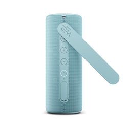 Loewe We Hear 1 Aqua Blue Altavoz Bluetooth para Exterior/Interior 40W, Resistente al Agua, portátil, Recargable, Calidad de Audio cristalina, Larga Vida útil, IPX6