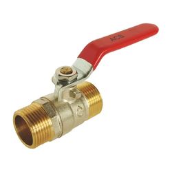 Somatherm for You - Valve con una doppia sfera maschile 26/34 - Muove a piatta reversibile - Passaggio standard - Impermeabilizzazione rinforzata con 2 giunti tori