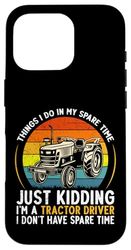 Tractor Accessories Toy For Kids Toddlers And Farmers Case for iPhone 16 Pro