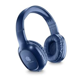 Music Sound | Headband Bluetooth Basic | On Ear Bluetooth hoofdtelefoon met uittrekbare beugel - PlayTime 8h - kleur blauw