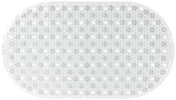 Gelco Design 707643 badmat, antislip, 39 x 69 cm, glanzend transparant