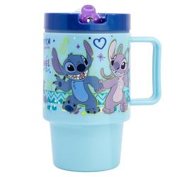 Stitch Kids Plastic Cup with Lid 530ml