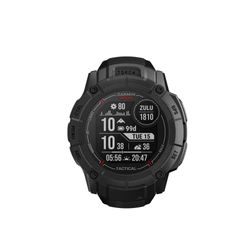 Garmin Instinct 2X, Solar – Tactical Edition - Montre GPS Robuste et connectée – Black - Boîtier 50 mm