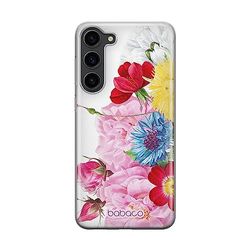 ERT GROUP mobiltelefonfodral för Samsung S23 PLUS originalt och officiellt licensierat Babaco mönster Flowers 056 optimalt anpassad till formen på mobiltelefonen, fodral tillverkad av TPU-plast