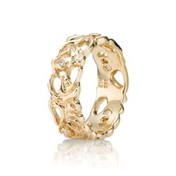 Pandora Damesring Gold 14k 150114D, E-mail,